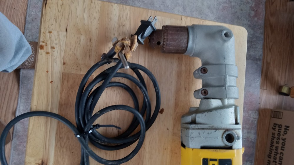 used dewalt dw 120 right angle drill