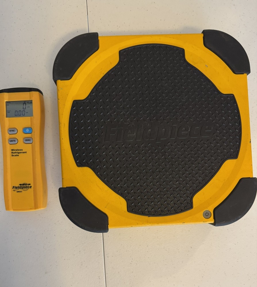 Fieldpiece SRS3 Wireless Refrigerant Scale with Remote