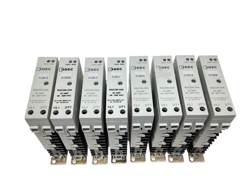 IDEC RSCDN-20A Solid State Relay *Qty 8.  Warranty.