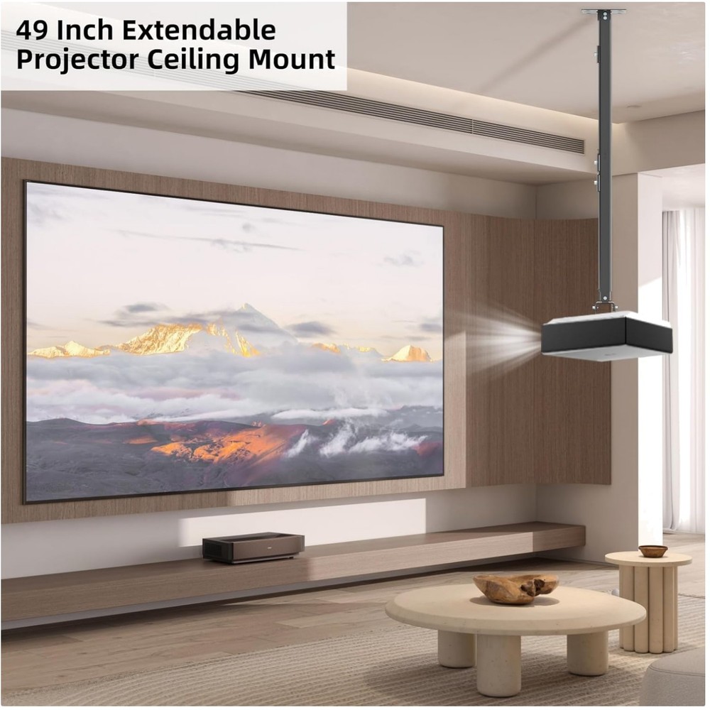 Extendable Projector Ceiling Bracket - Height Adjustable