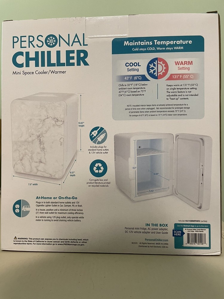 Personal Chiller 4L Mini Cooler/Warmer