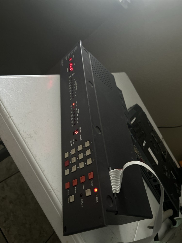 Rauland 2524 Master Clock Intercom Control System