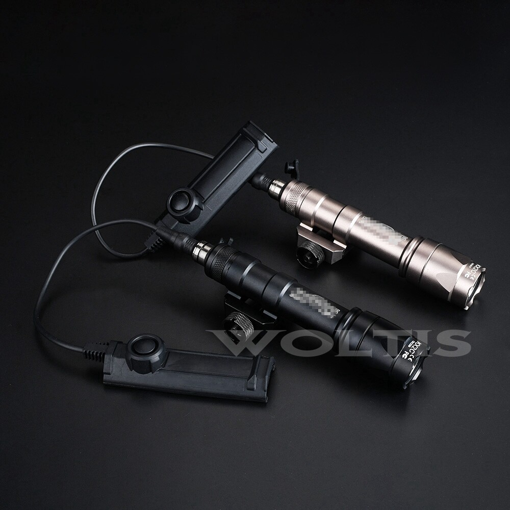 M600B Scout Light LED Flashlight w/ Tail Switch Controller,Rail Mounted