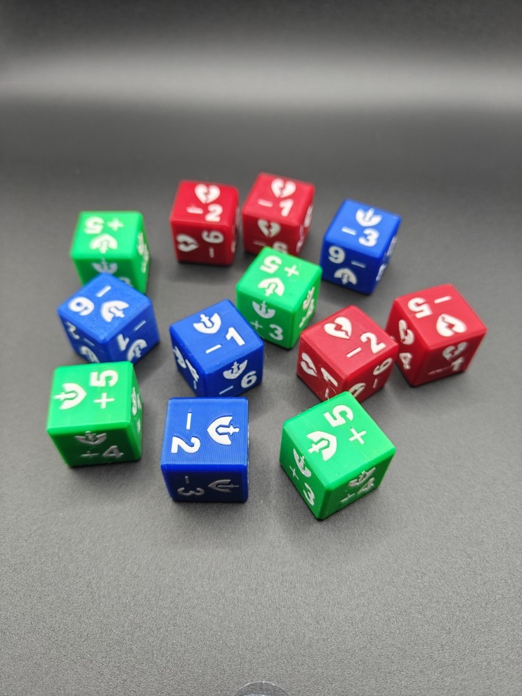 Riftbound Might and Damage Dice Kit