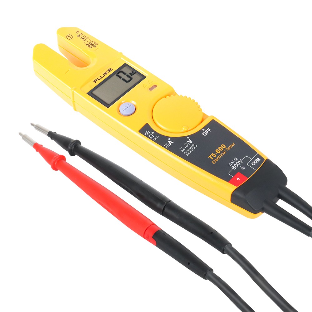 Fluke T5-600 Digital Multimeter Voltmeter Current Voltage Electrical Tester