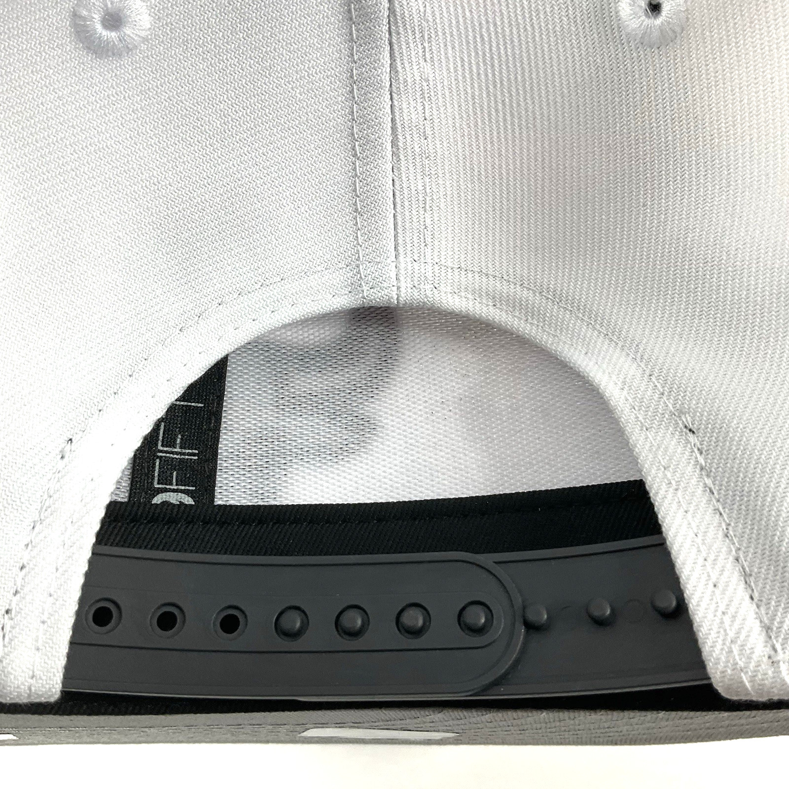 New Era Chicago Bulls Exclusive Grey Gunmetal White 9FIFTY Snapback Hat Cap