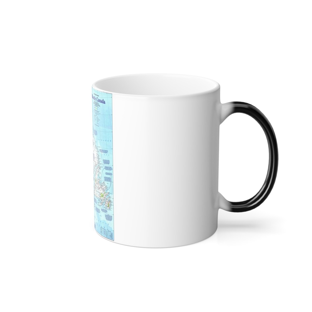 Canada - Atlantic 1 (1992) (Map) Color Changing Mug 11oz