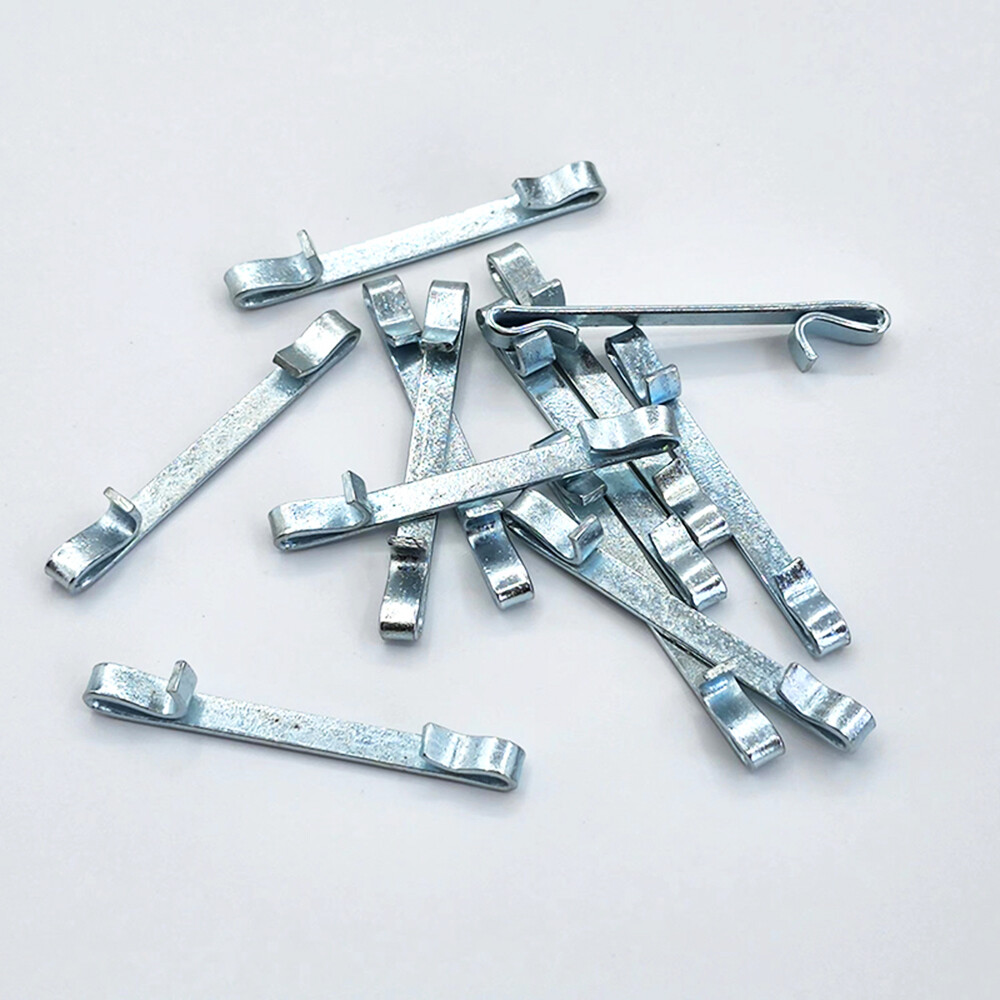 12Pcs Early 2'' Double Loop Style Tool Box Drawer Slide Spring Keeper Clip