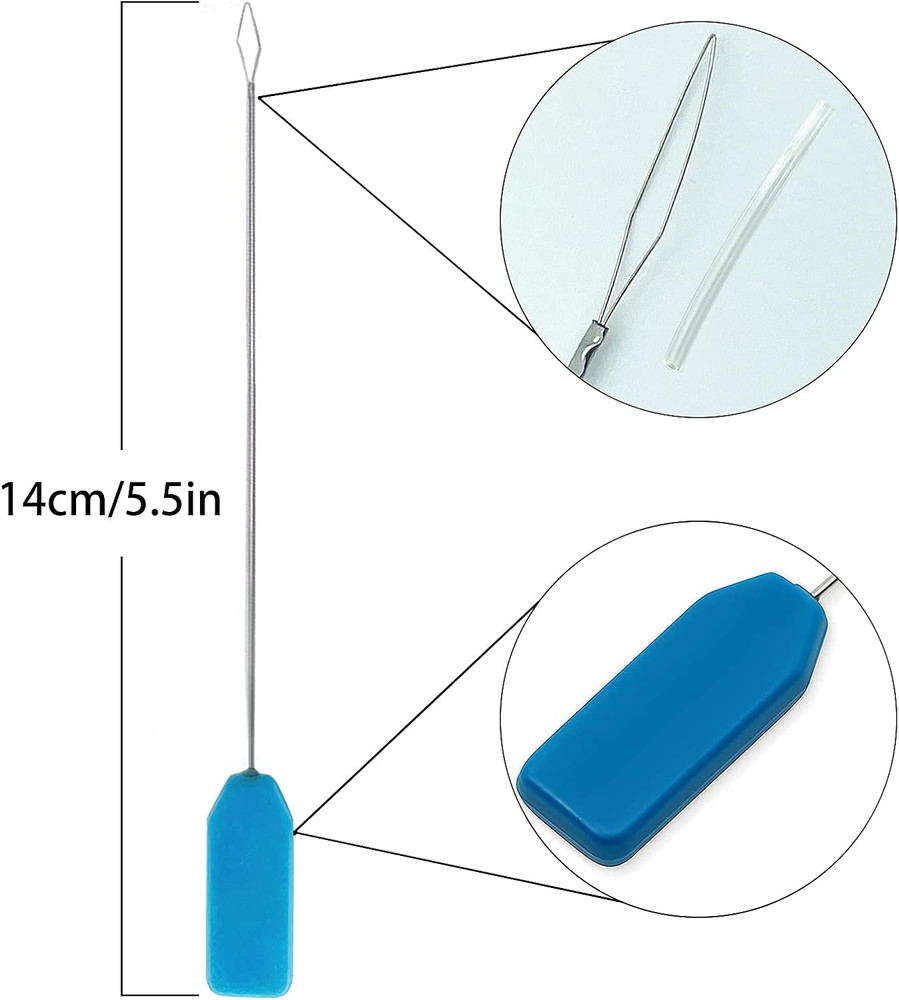Serger Needle Threader，Overlocker Threader Set，For Looper and Needle by Hemline，