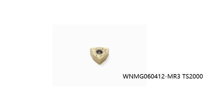 GENUINE  INSERTS 2 PCS                  WNMG060412-MR3 TS2000