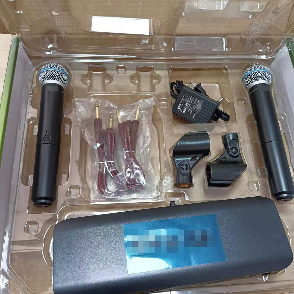 New BLX288/BETA58A Handheld Wireless Microphone System Come with 2 Microphone US