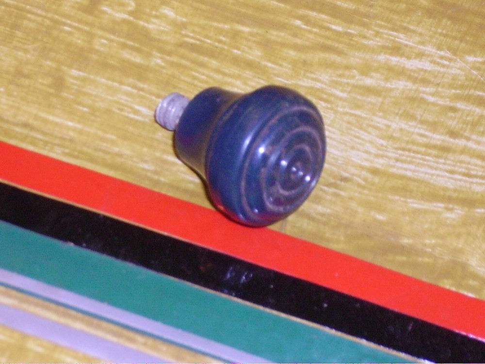 Vintage  Cigarette Lighter Knob E