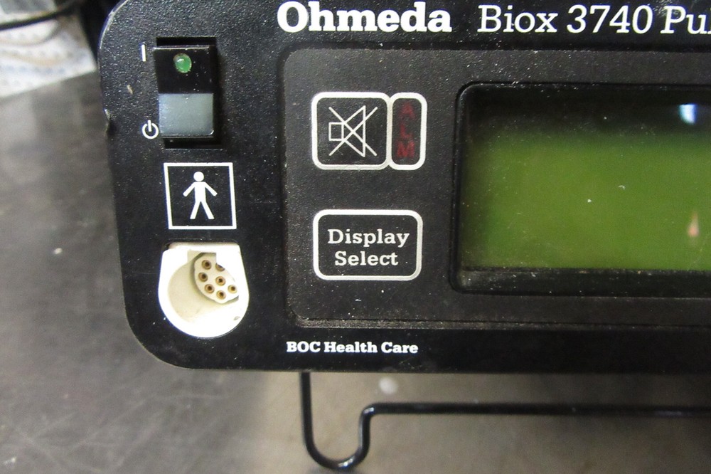 P3 OHMEDA BIOX 3740 PULS OXIMETER NO CORD UNTESTED