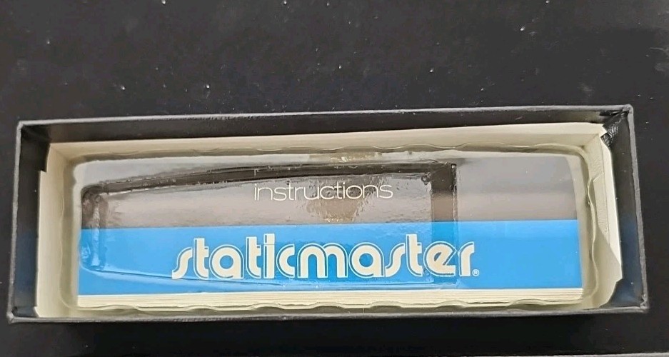 Vintage Staticmaster Camera Brush 1C200 Original Box GK