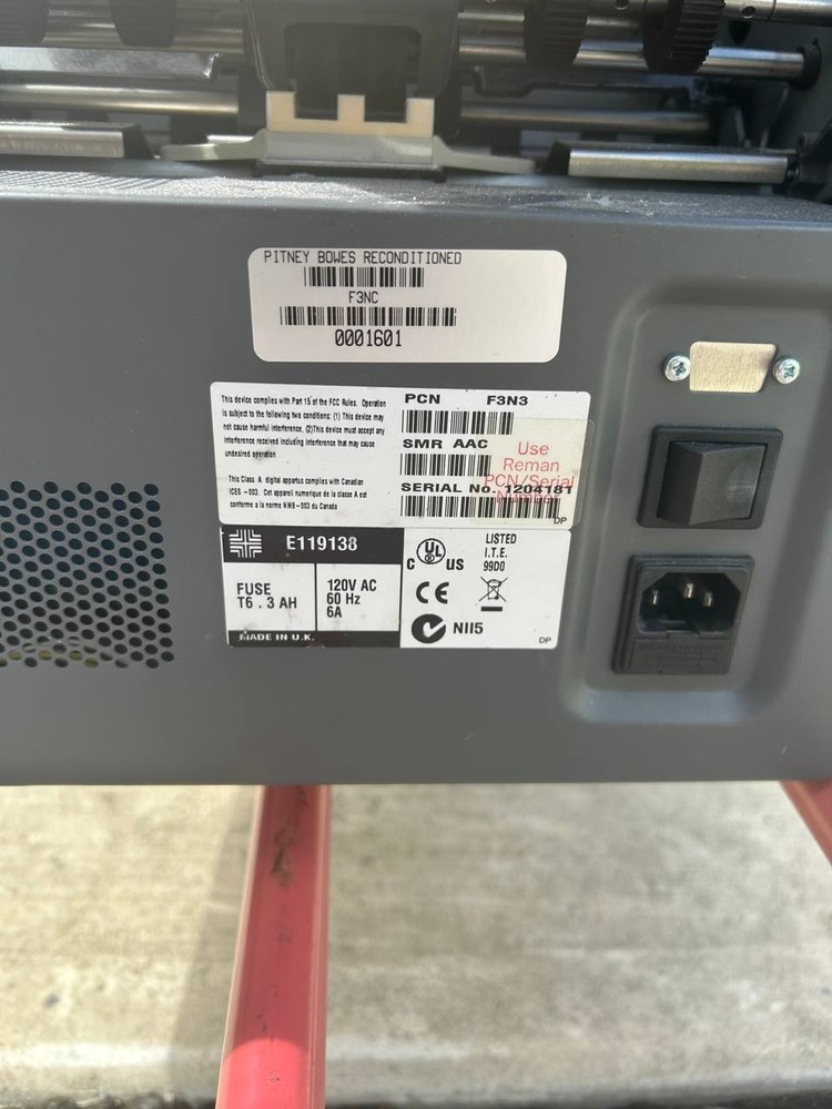 Pitney Bowes Folder Inserter DI 380