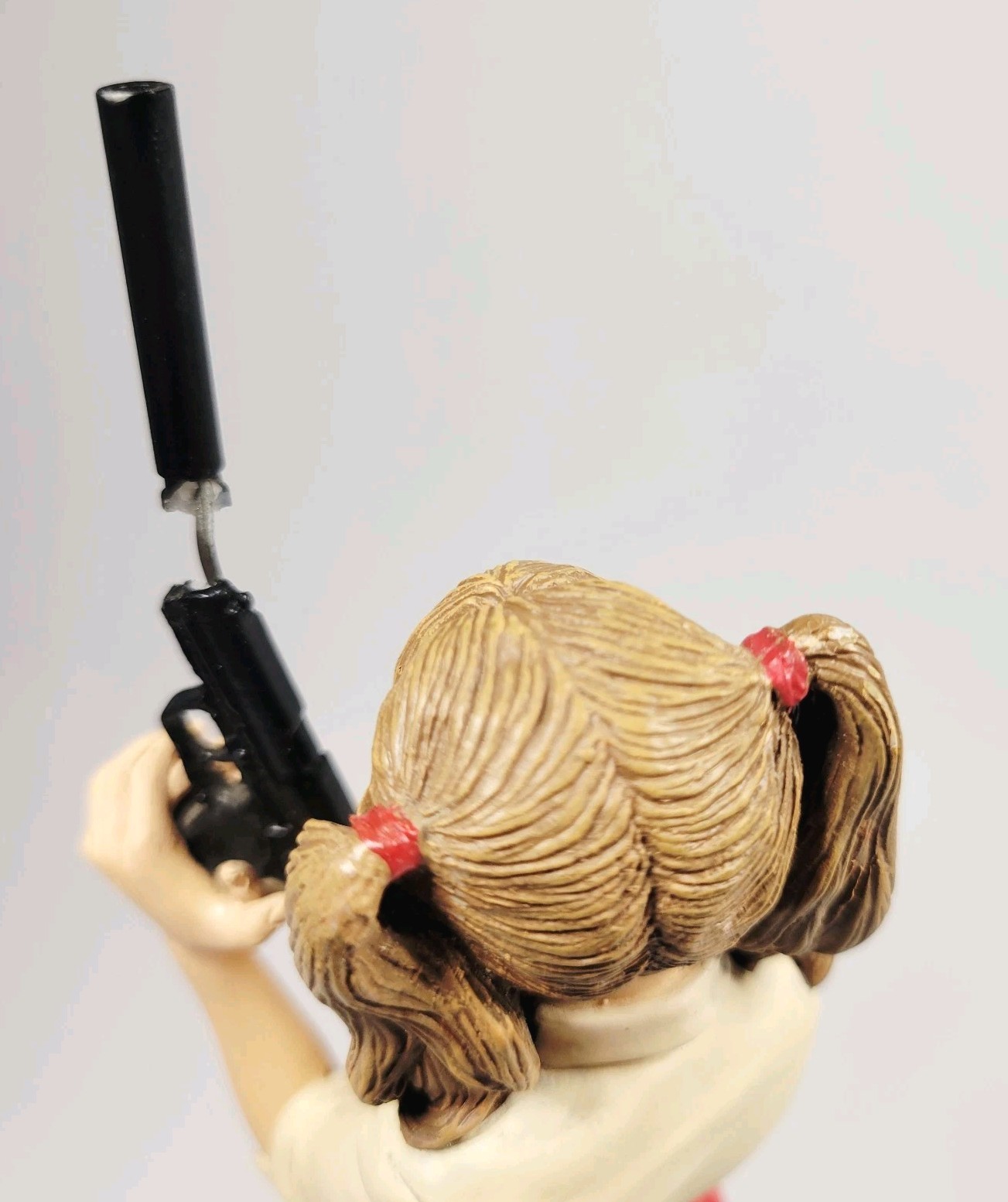 RARE Hit-Girl Statue Red Skirt Edition #27/100 Dynamic Forces - READ - DAMAGED