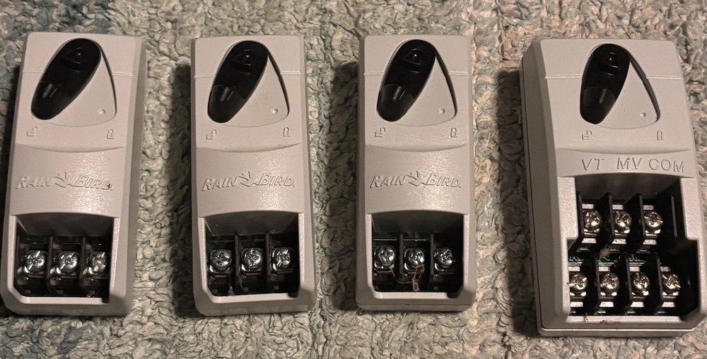 Lot of 4 Rain Bird Irrigation Control Modules / Terminal Modules