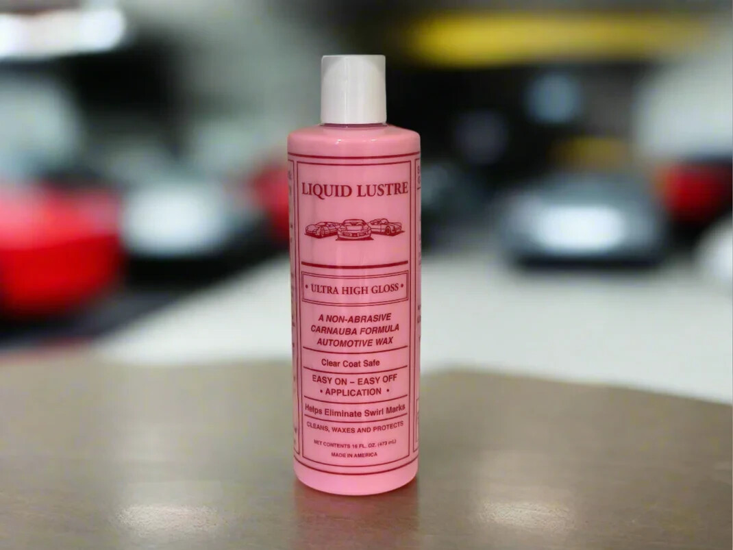 LIQUID LUSTRE PINK CARNAUBA CAR WAX - 16 OZ. BOTTLES - THE BEST!