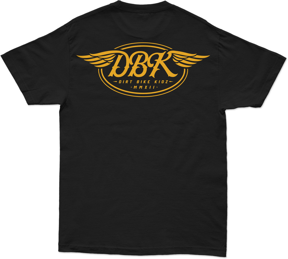 Goldwings Tee Black Md