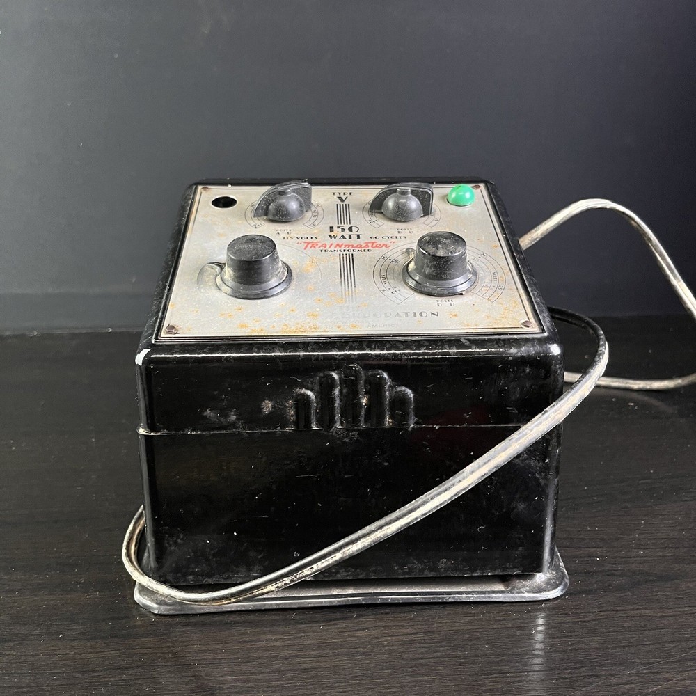 Lionel 150 Watt Type V Trainmaster Transformer In Original Box Untested