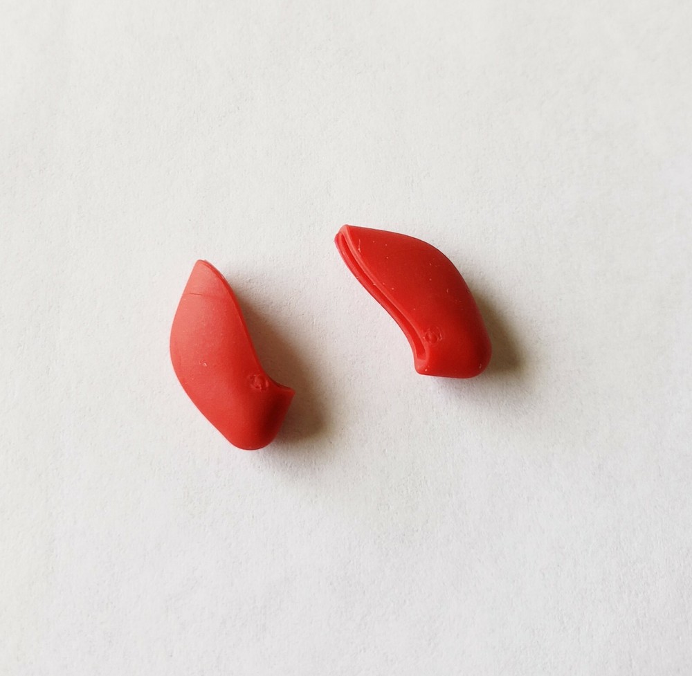 OAKLEY HALF JACKET 2.0 REPLACEMENT NOSE PADS RED *SMALL SIZE* AUTHENTIC
