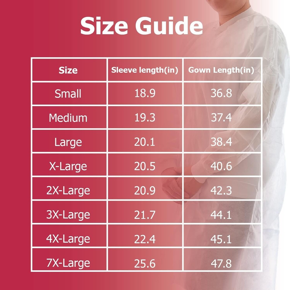 Snap Button SMS Lab Coat for Men, Pack of 10
