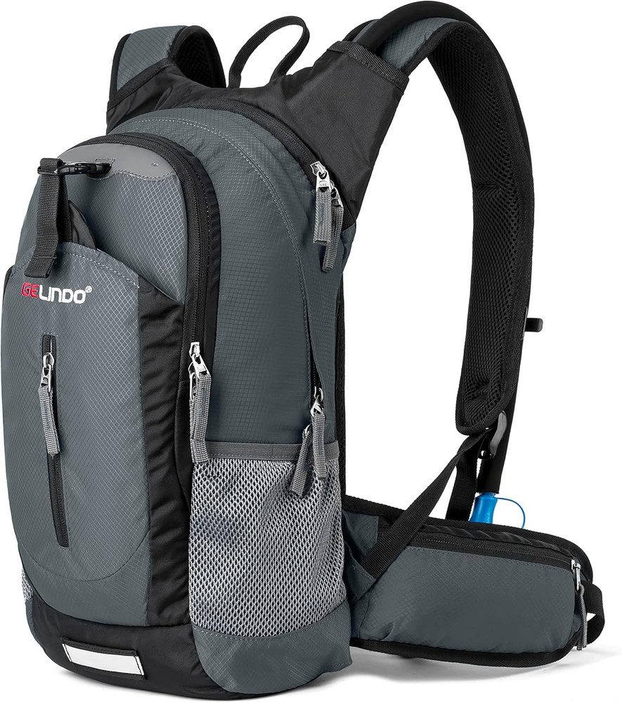 Hydration Backpack Insulated Pack with 2.5L BPA Free Bladder: Water Backpack for