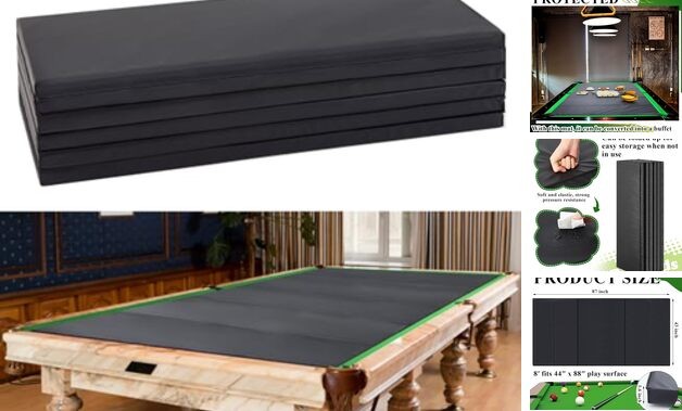8 ft/7 ft Pool Table Insert for Table Conversion Topper Dining/Game Foam