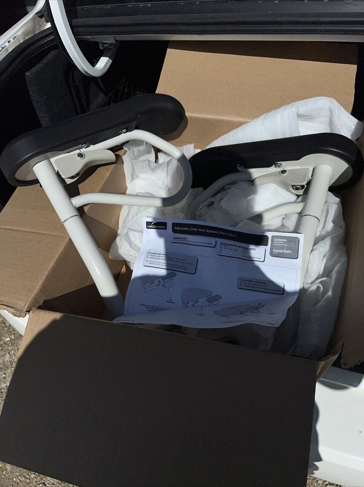 Midmark Ritter Articulating Arm Rest Set #9A314001