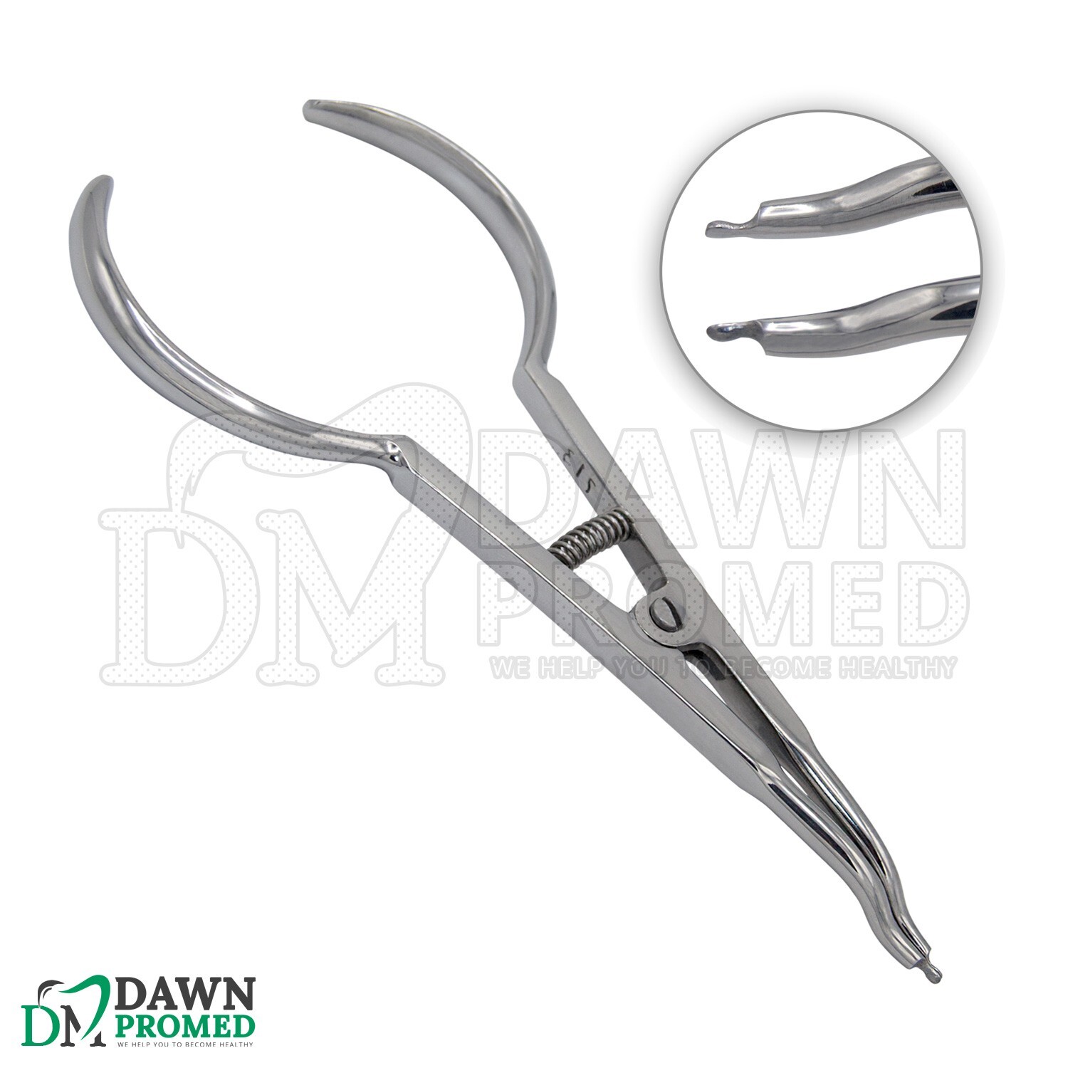 Dental Separator Placing Ligature Plier 6.25" Orthodontic Elastic Ties German Gr