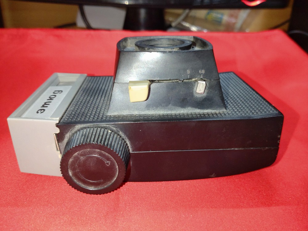 soviet vintage camera Etud single lens 9/75 mm