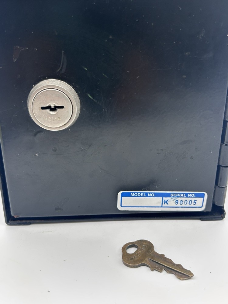 AMSEC Under counter Safe With Key, Heavy Solid Steel