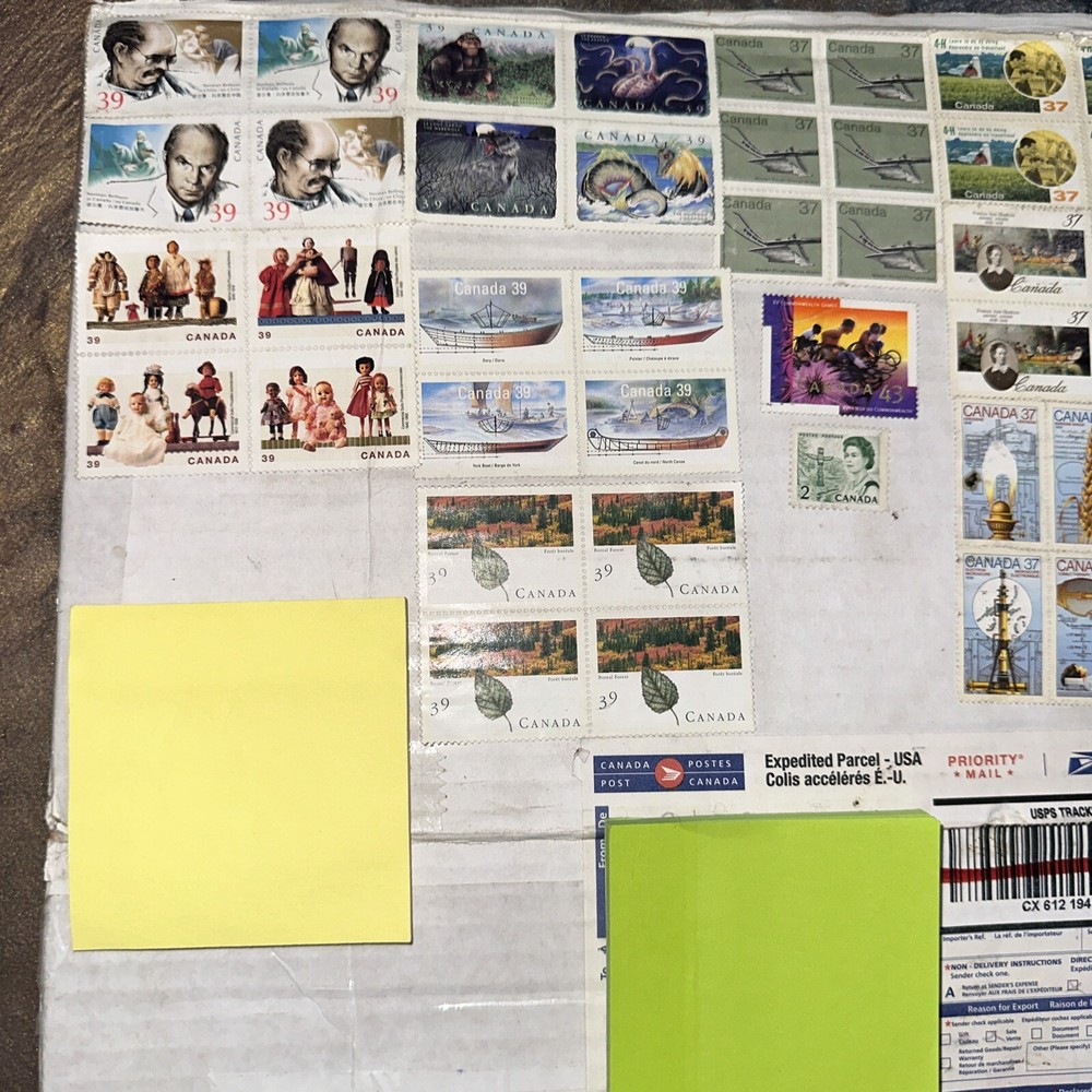 Canadian Stamp Collection , cool postage