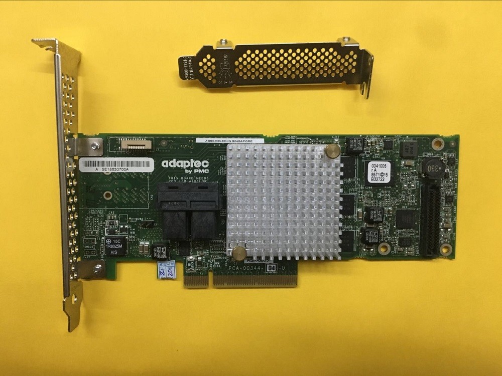 New ASR-8805 Adaptec 12 Gb/s RAID Controller Card+Flash Module AFM-700 SuperCap