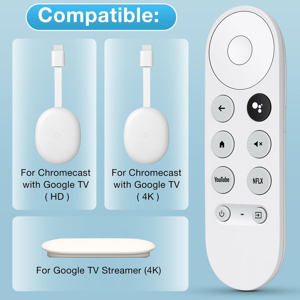 Replacement for Google-Chromecast-Remote, google, Google Chromecast