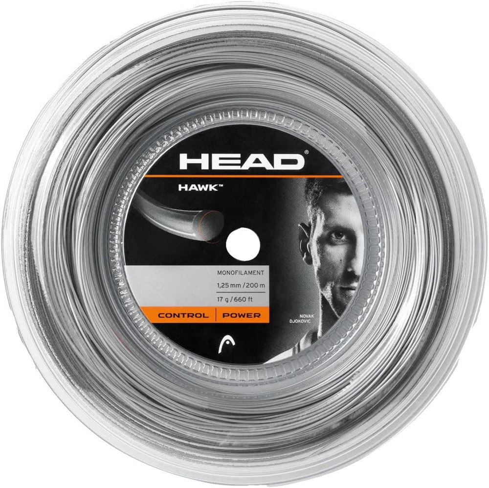 Hawk Touch Tennis Racket String - Ultimate Control & Spin for Players