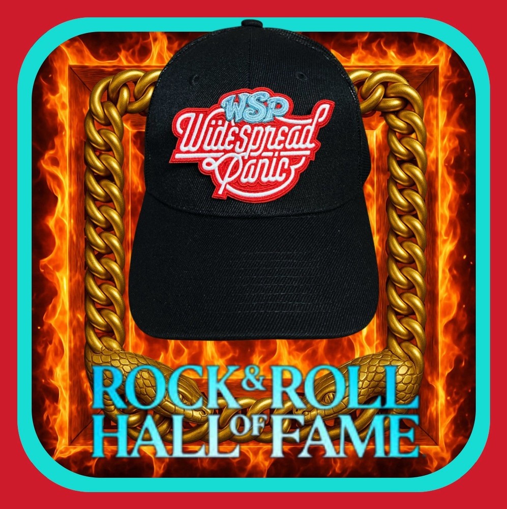 WIDESPREAD PANIC  PATCHED BASEBALL CAP VELCROBACK