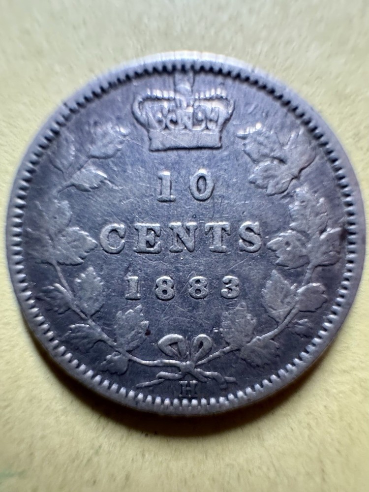 1883H Canada 10 Cent