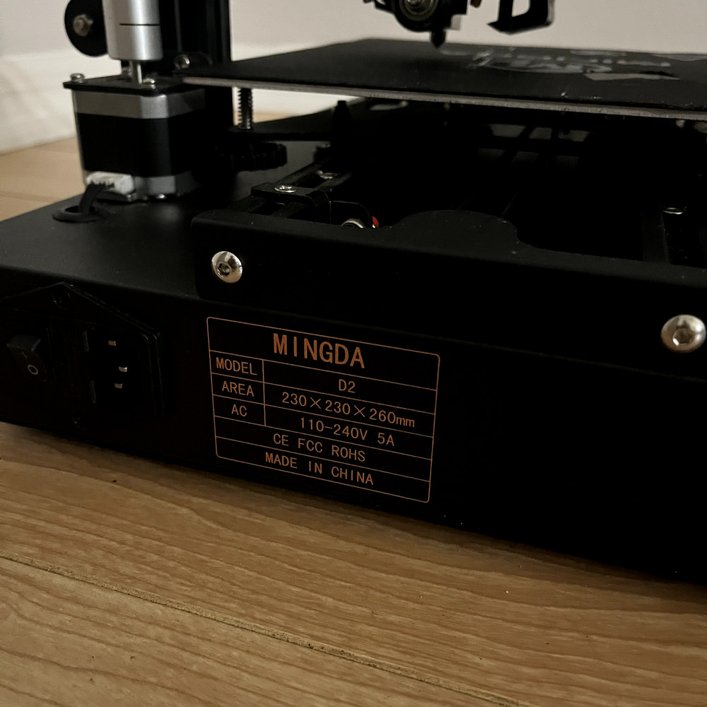 Mingda D2 3d Printer