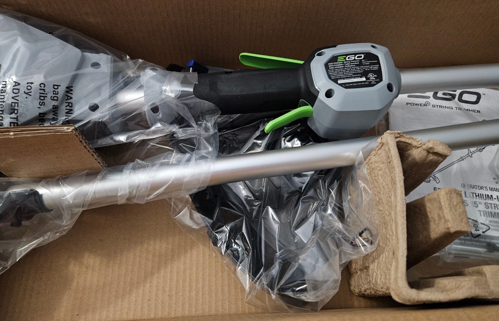 Ego ST1500SF 56V Power+ 15" Brushless Split Shaft String Trimmer Bare Tool