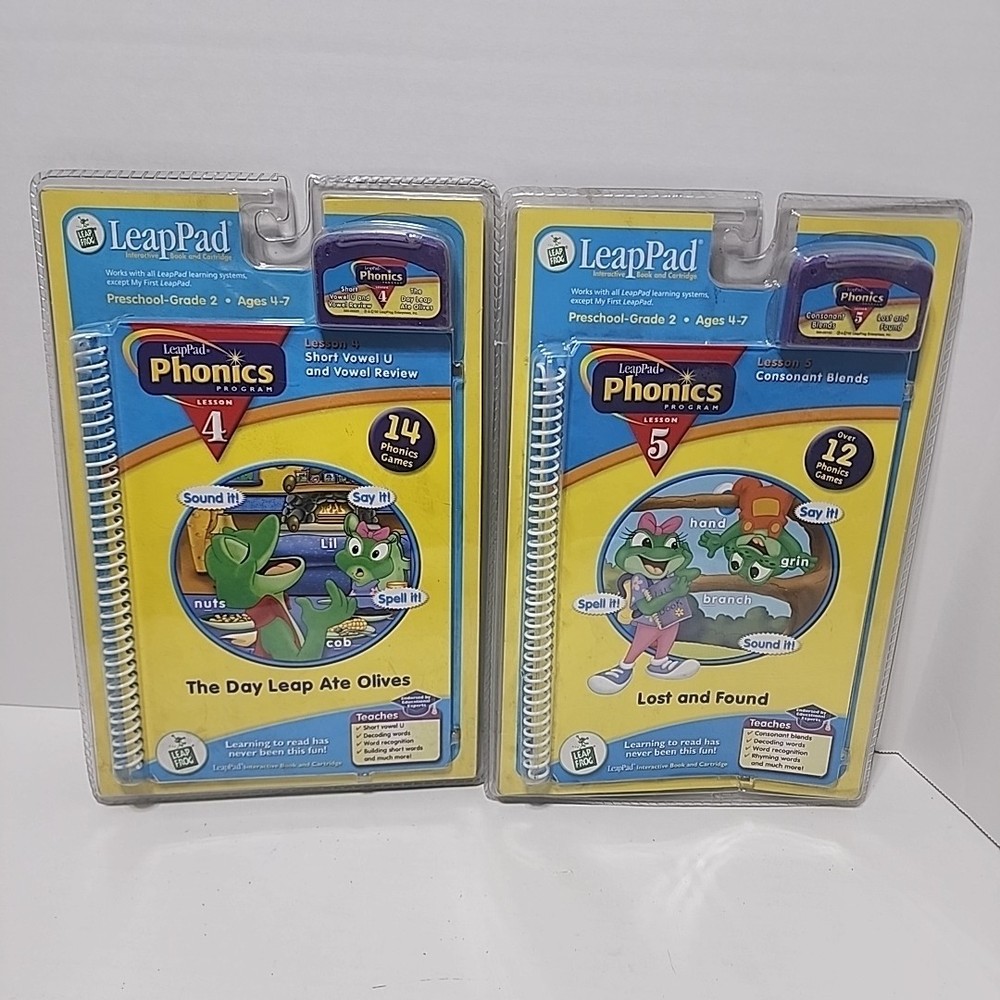 LeapFrog LeapPad Phonics Program Lesson 4 & 5