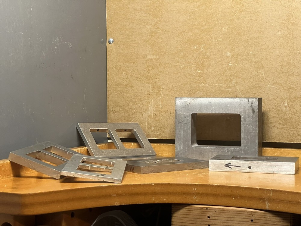 Aluminum jewelry molds ~