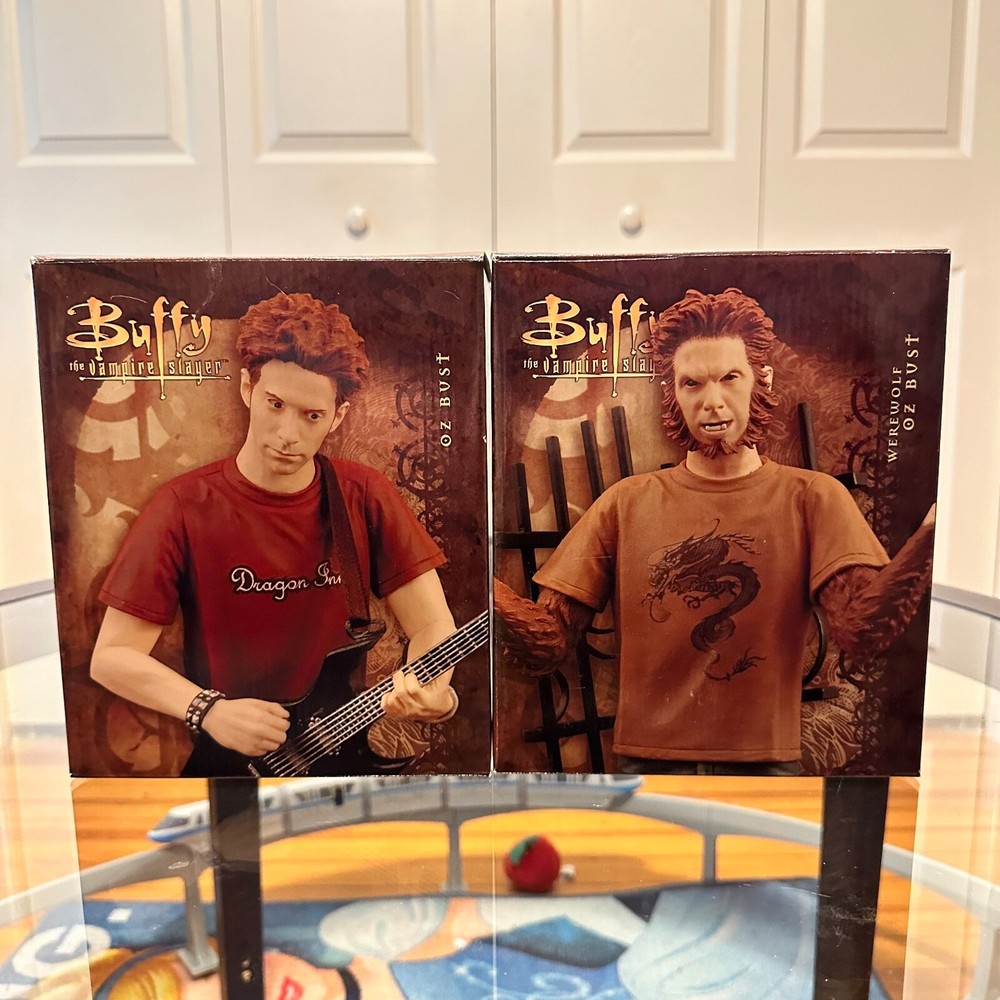 Buffy the Vampire Slayer Oz & Werewolf Oz Bust Set (PLEASE READ)