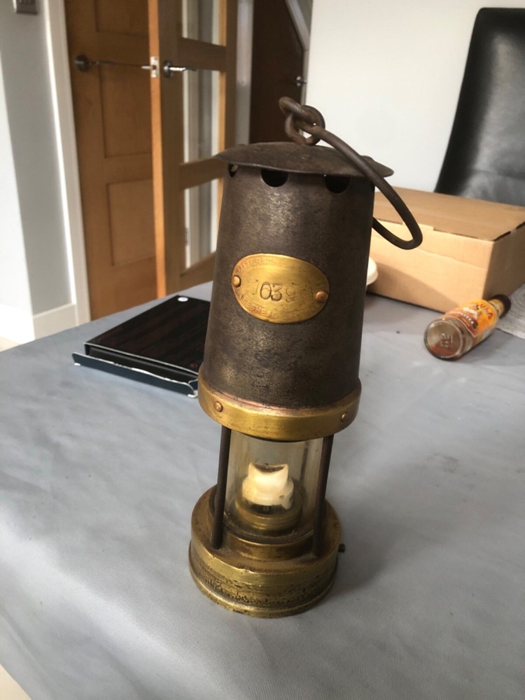 Patterson Type B7 Miners Lamp #22