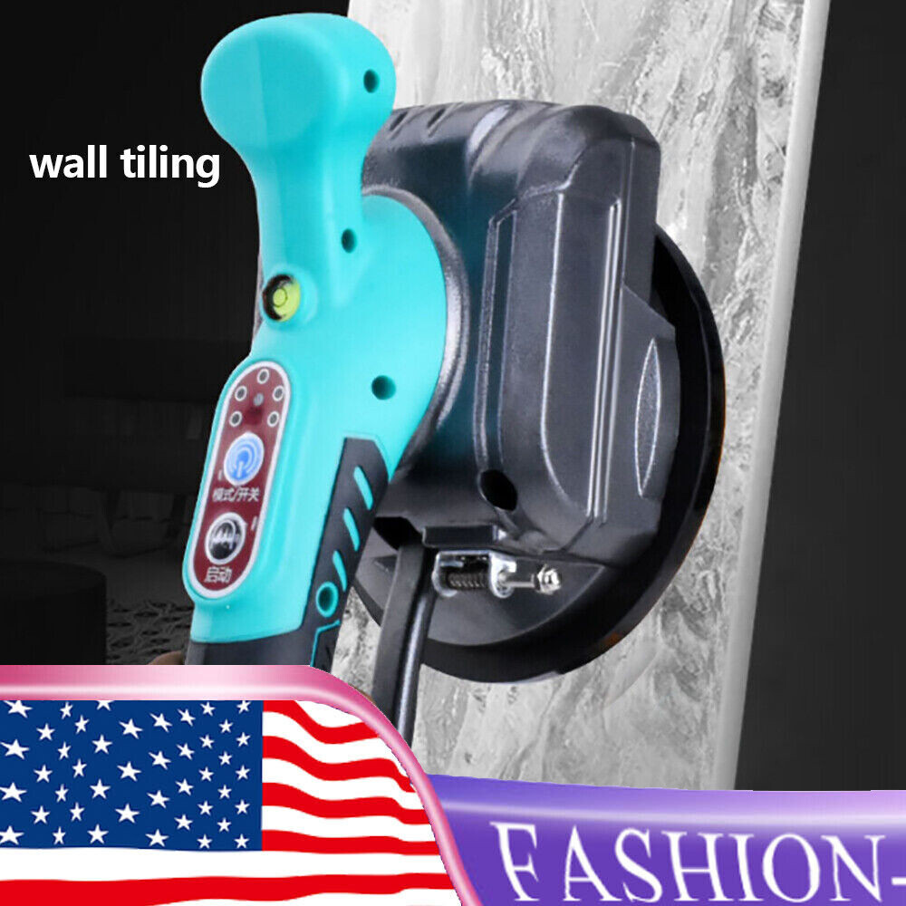 Hand-held Tile Vibrator Tile Leveling Machine Speed Adjusted Tiler Suction Cup