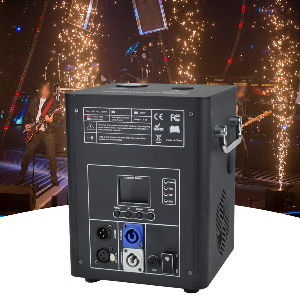 750W Cold Spark Machine Firework Machine DMX DJ Wedding Stage Effect Machine