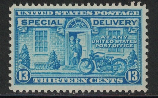 Scott E17 Special Delivery Stamp - VF - MH