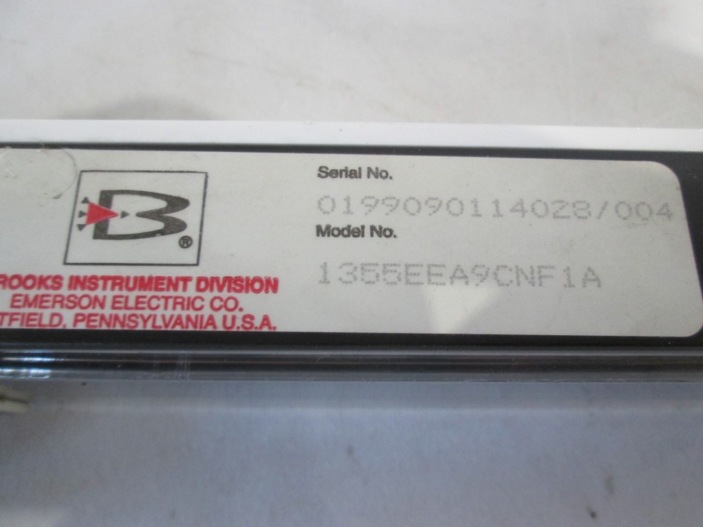 Brooks, 1355EEA9CNF1A, Sho-Rate Flow Meter, Used