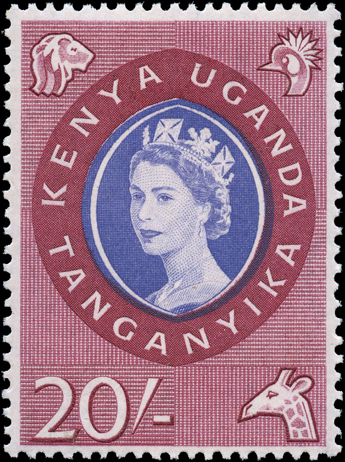 KUT Scott #135 MH F+ Stamp
