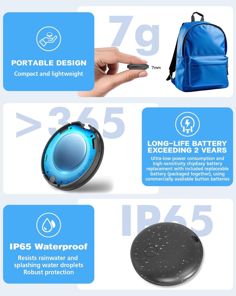 Air Tags for Android,Air Tags-4 Pack Android,2 Year Battery Life,Air Tracker ...